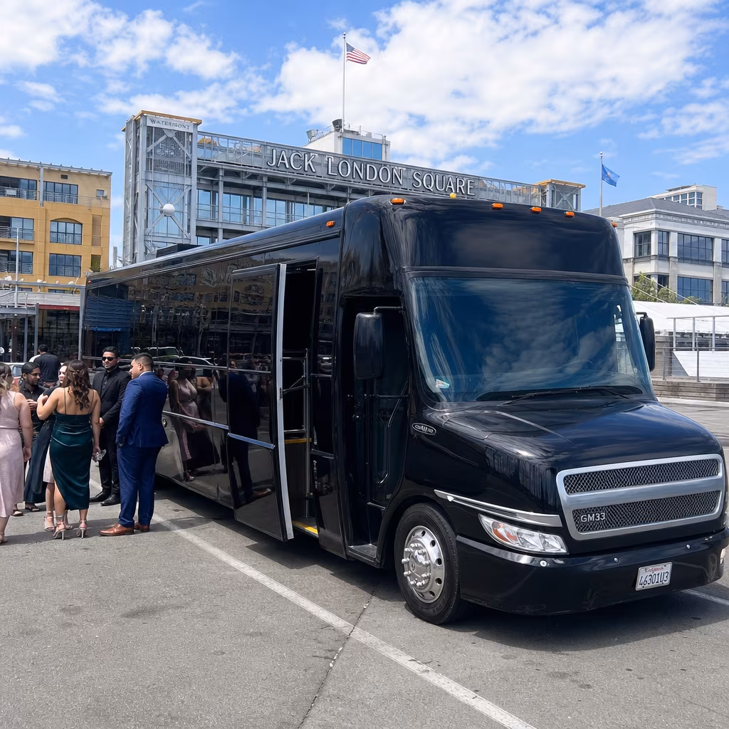 Rent a Bus to Jack London Square