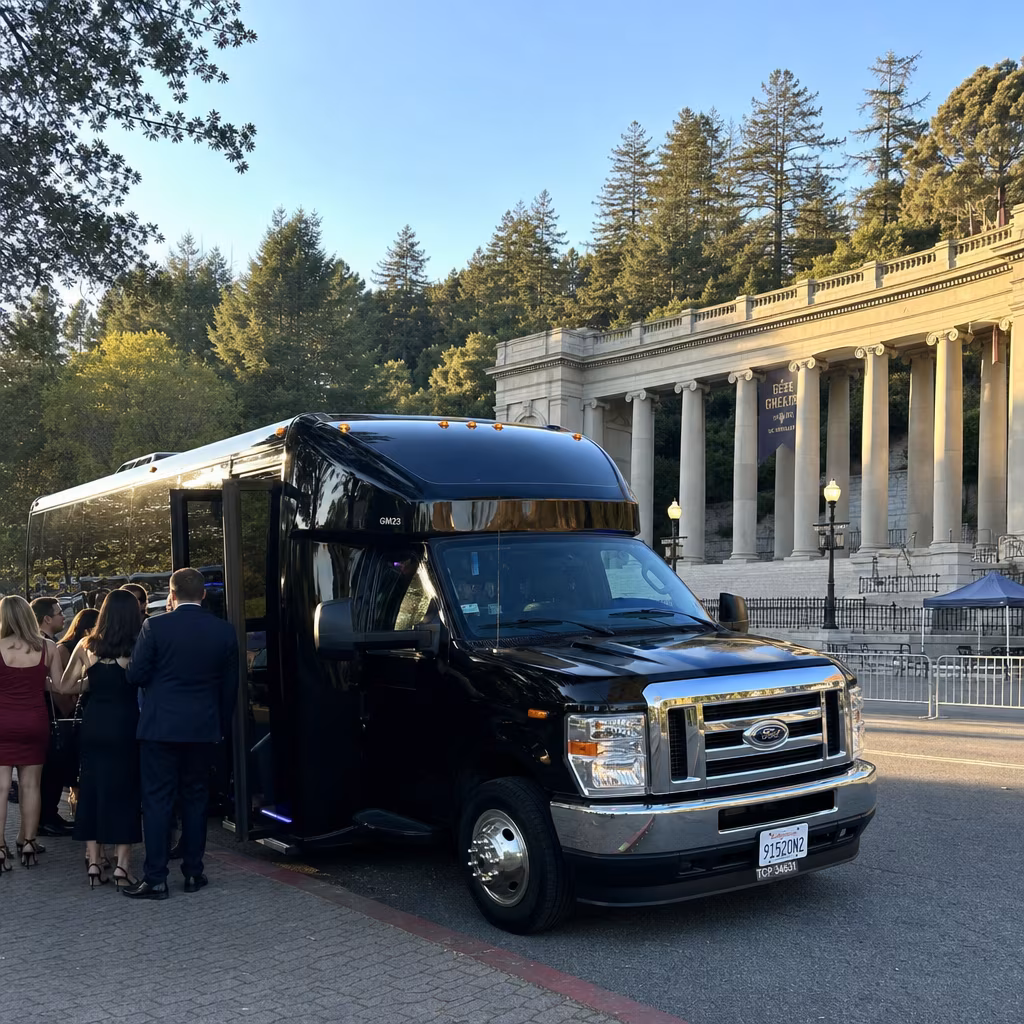 Rent a Bus to Greek Theatre at UC Berkeley