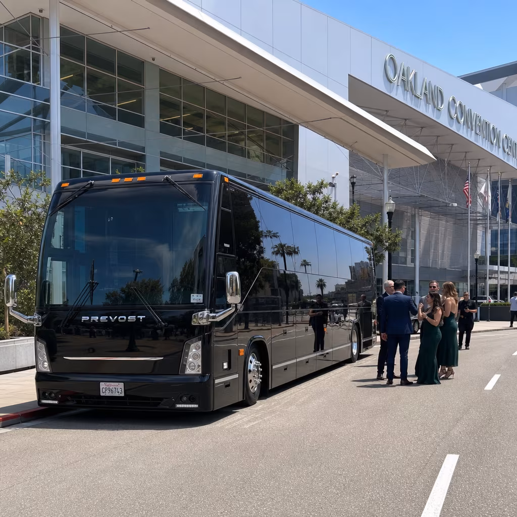 Rent a Bus to Oakland Convention Center