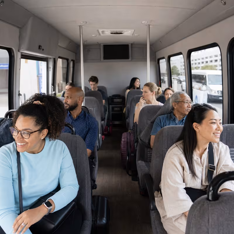 Oakland Airport Transportation fleet vehicle