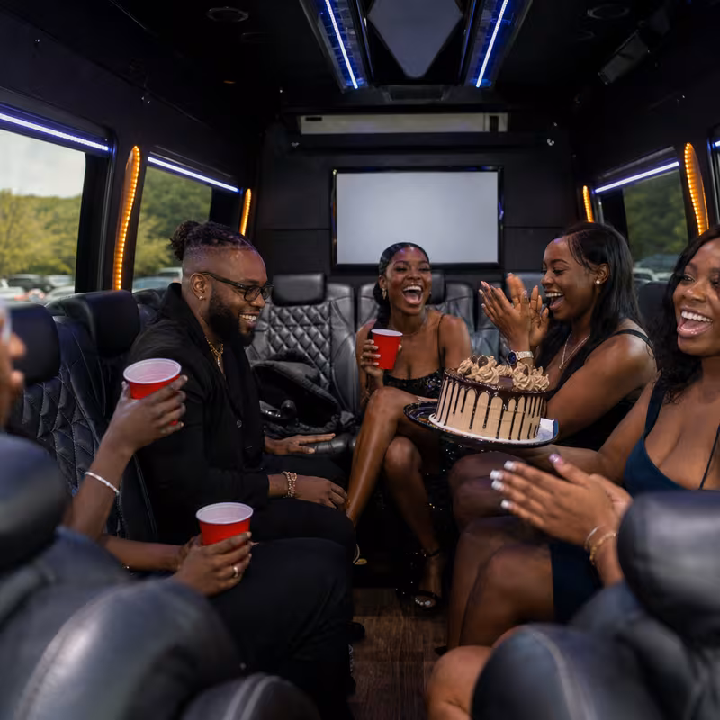 Oakland Birthday Transportation fleet vehicle