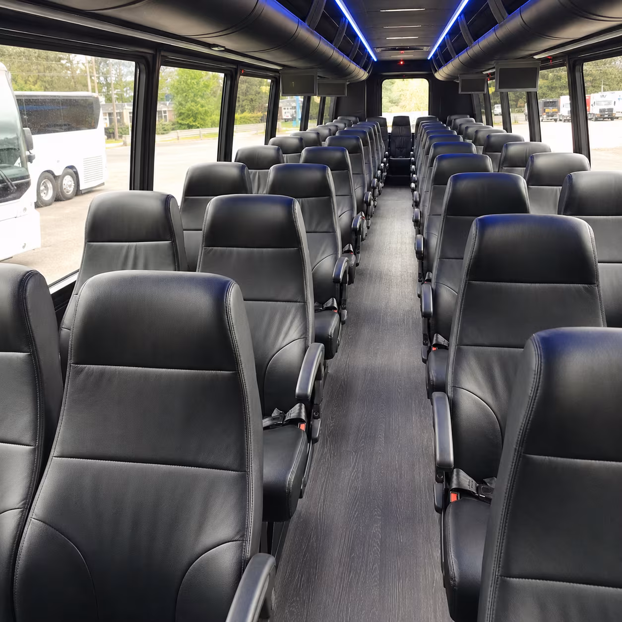 Oakland Airport Shuttle & Transportation party bus exterior