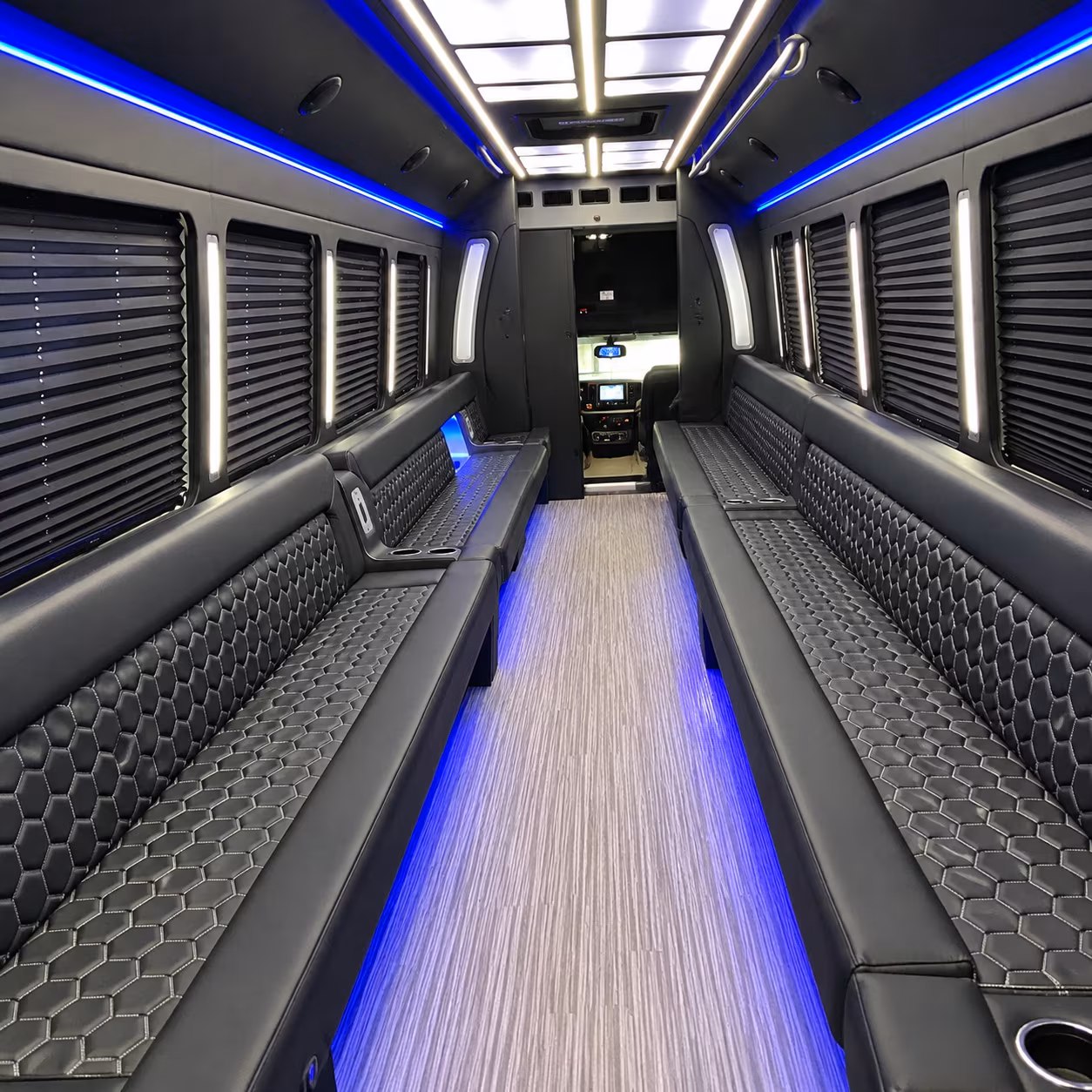 Oakland Concert & Music Festival Transportation party bus exterior