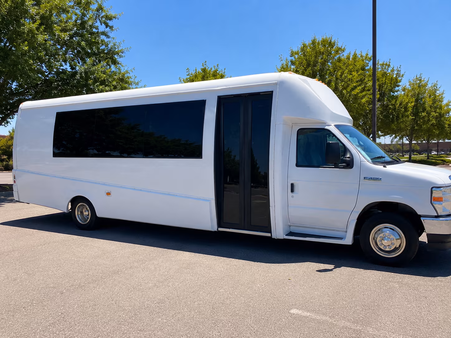 Oakland Concert & Music Festival Transportation party bus exterior