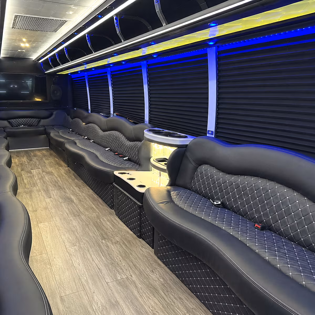 Oakland Concert & Music Festival Transportation onboard seating