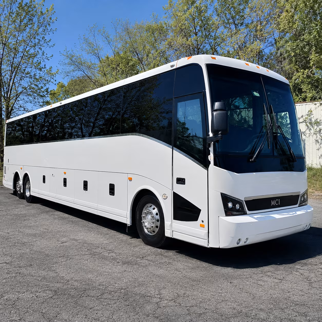 Oakland Corporate Transportation party bus exterior
