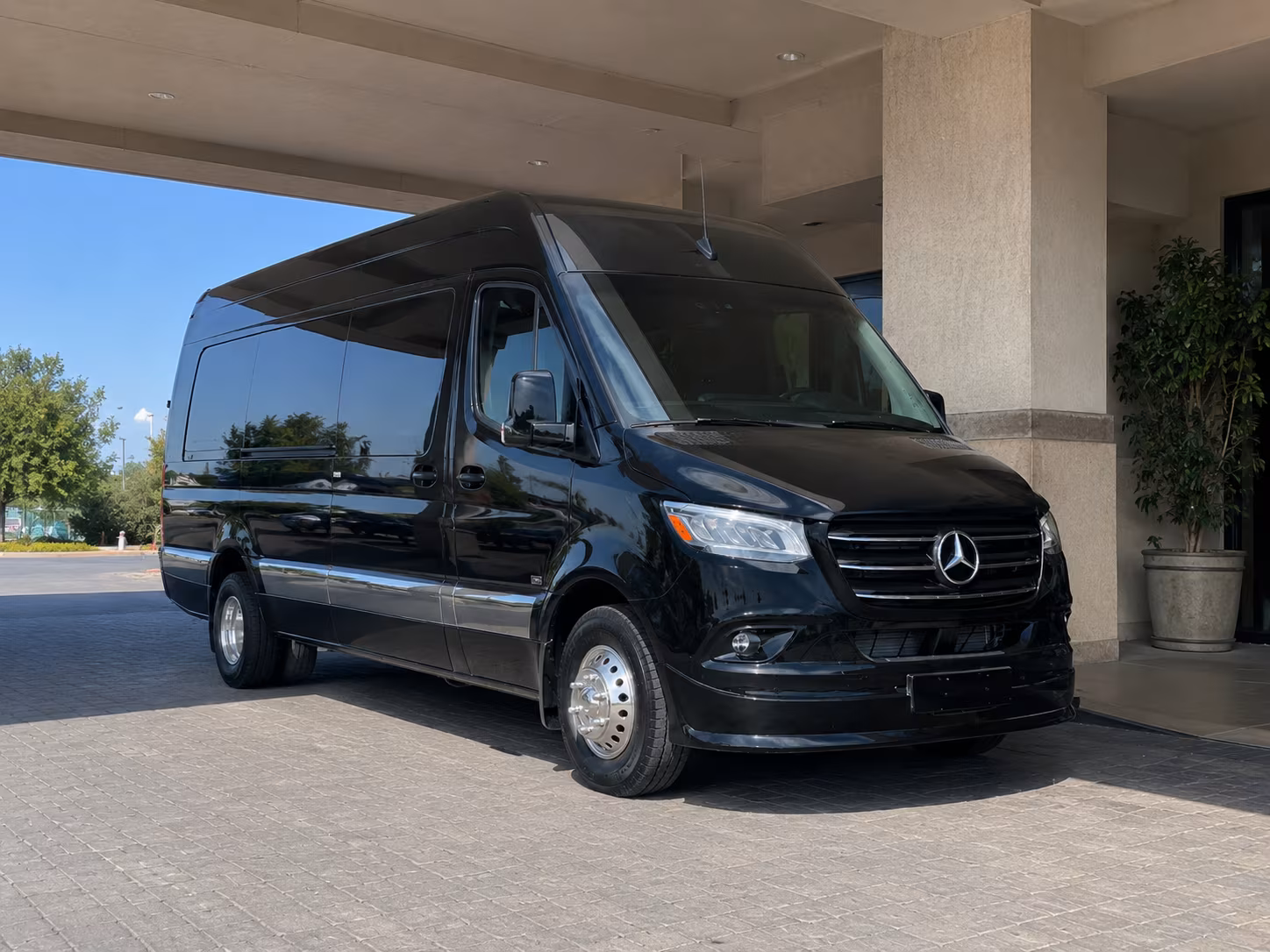 Oakland Corporate Transportation party bus exterior
