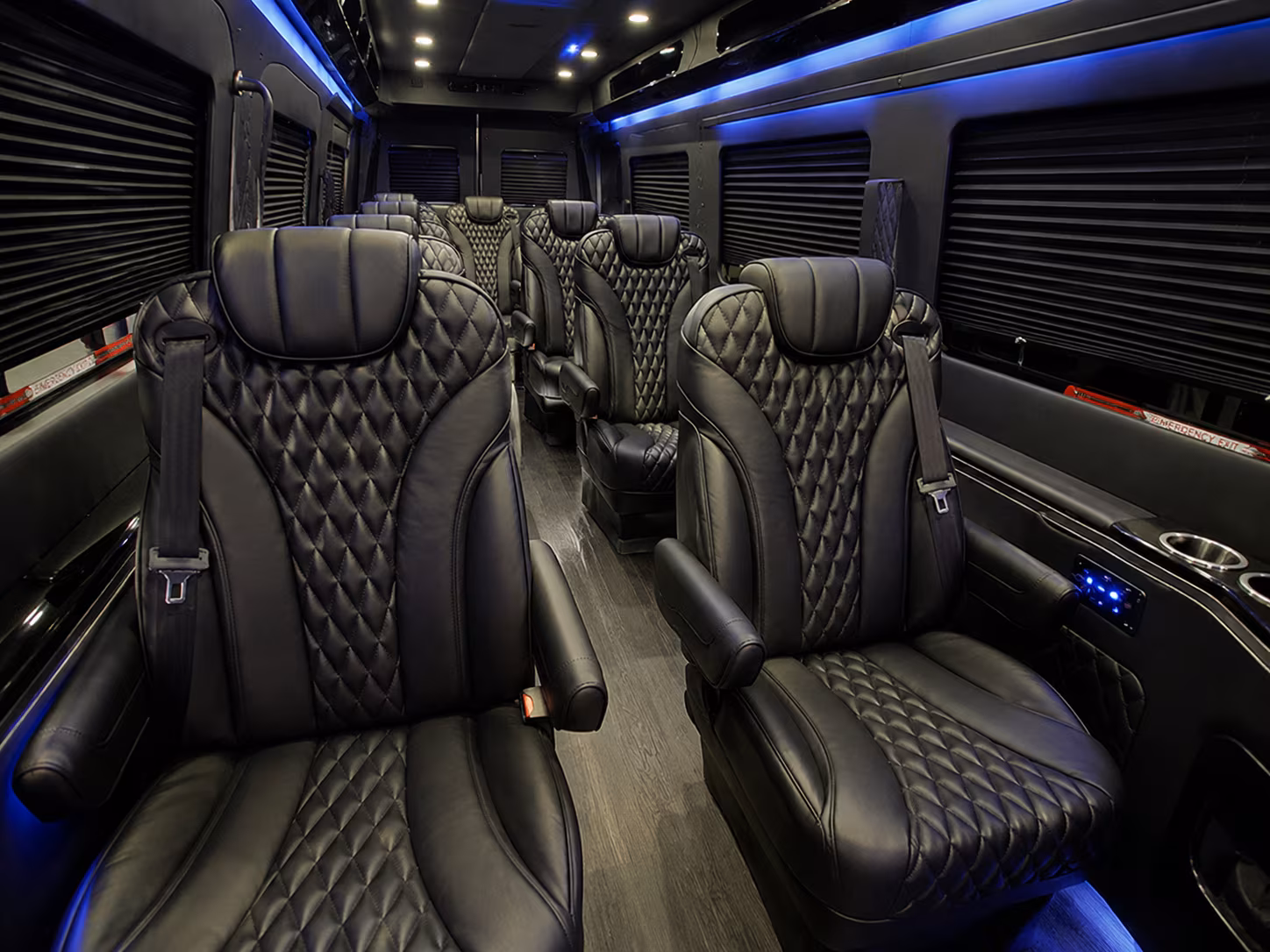 Oakland Corporate Transportation onboard seating