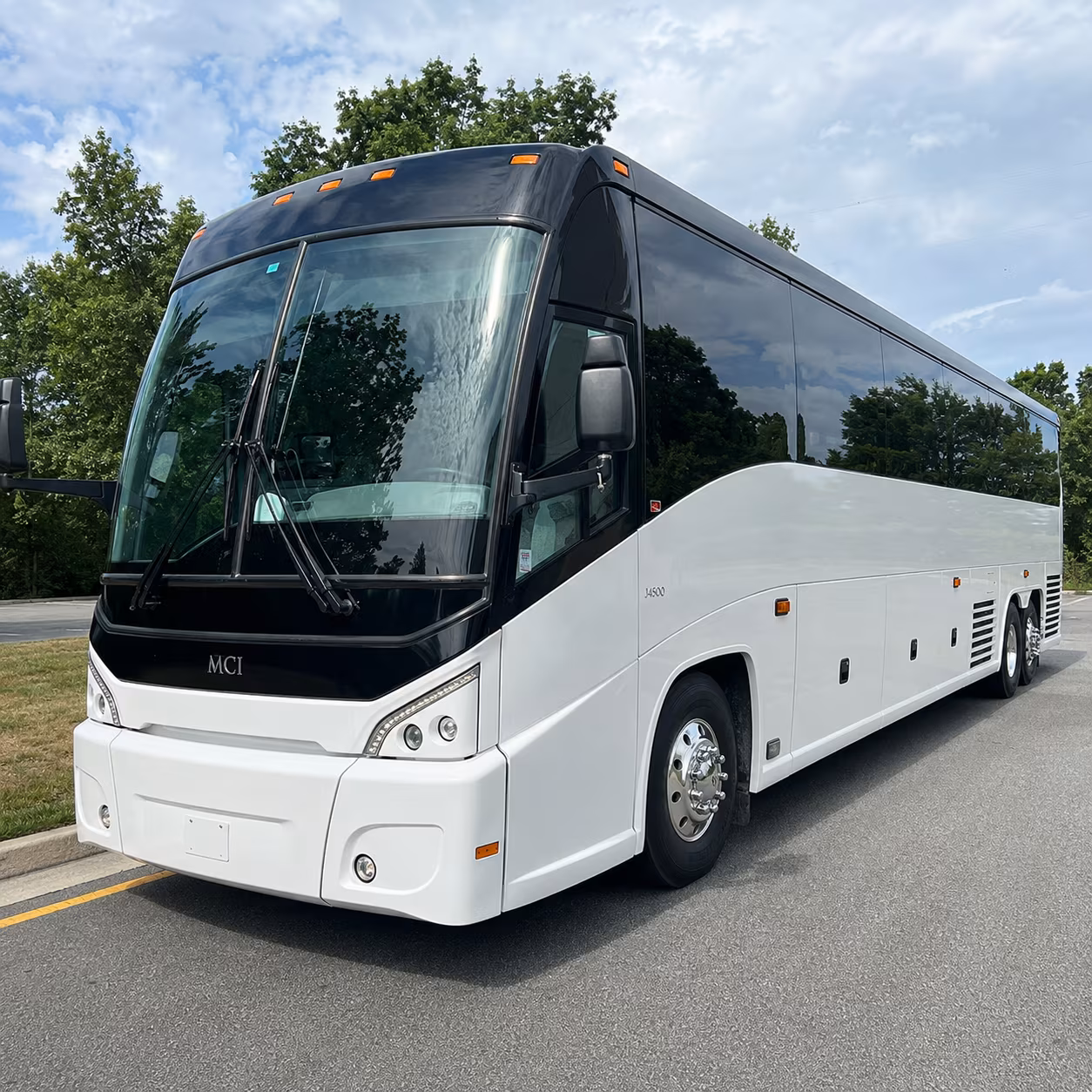 Oakland School Event Transportation party bus exterior