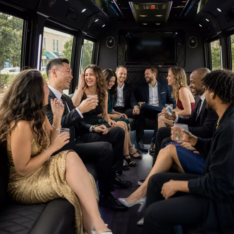 Oakland Prom & Homecoming Transportation fleet vehicle